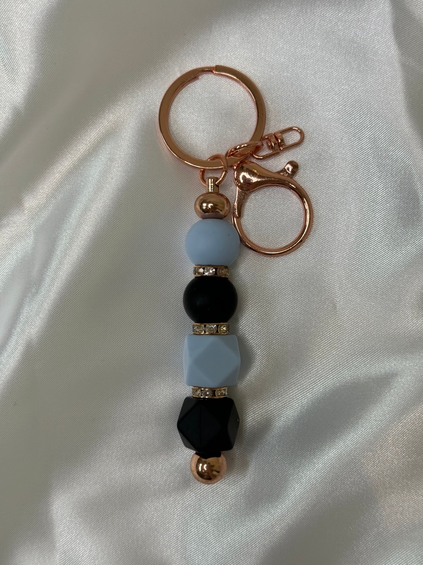 Black and Blue Keychain